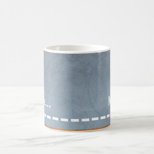 Mug J'aime… Coutume bleu-clair (Centre)