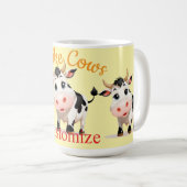 Mug J'Aime Cows Art Thunder_Cove (Devant droit)