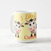 Mug J'Aime Cows Art Thunder_Cove (Devant gauche)