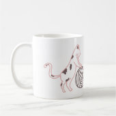 Mug J'aime Crochet - Chat et Fil (Gauche)