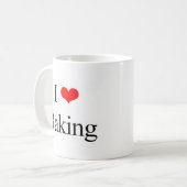 Mug J'aime cuire au four faire (Devant gauche)