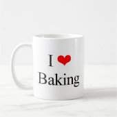 Mug J'aime cuire au four faire (Gauche)
