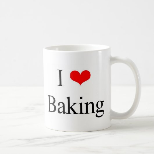 Mug J'aime cuire au four faire (Droite)