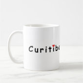 Mug J'aime Curitiba (Gauche)