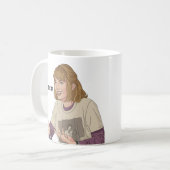 Mug J'aime D Rétro 80 Sarcasme – "J'aime Dick!" (Devant gauche)