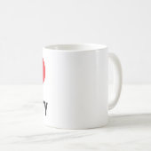 Mug J'aime Daly City (Devant droit)