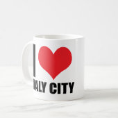 Mug J'aime Daly City (Devant gauche)