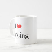 Mug J'aime danser (Devant gauche)