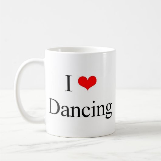 Mug J'aime danser (Gauche)