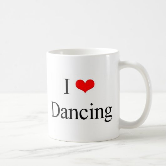 Mug J'aime danser (Droite)