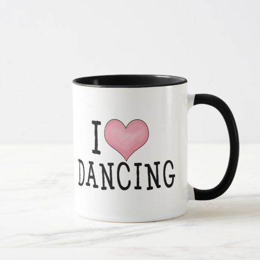 Mug J'aime danser (Droite)