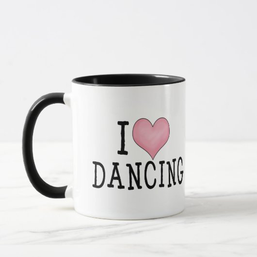 Mug J'aime danser (Gauche)