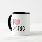 Mug J'aime danser (Devant gauche)