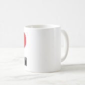 Mug J'aime Darwin (Devant droit)