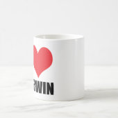 Mug J'aime Darwin (Centre)