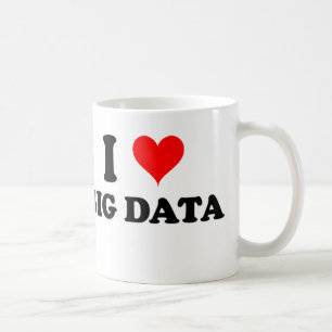 Mug J'aime de grandes données