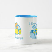 Mug J'aime de grands livres (Centre)