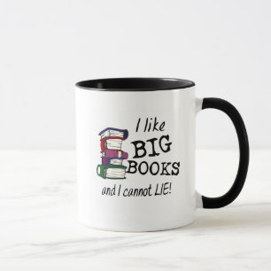 Mug J'aime de GRANDS LIVRES et je ne peux pas ME