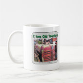 Mug J'aime de vieux tracteurs internationaux de (Gauche)