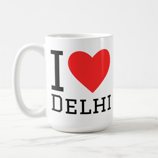 Mug J'aime Delhi (Gauche)