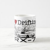 Mug J'aime dériver RX-7 (Centre)