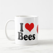 Mug J'aime des abeilles (Gauche)