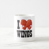 Mug J'aime des ailes de poulet (Centre)