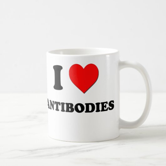Mug J'aime des anticorps (Droite)