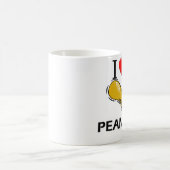 Mug J'aime des arachides (Centre)