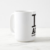 Mug J'aime des audits (Devant gauche)