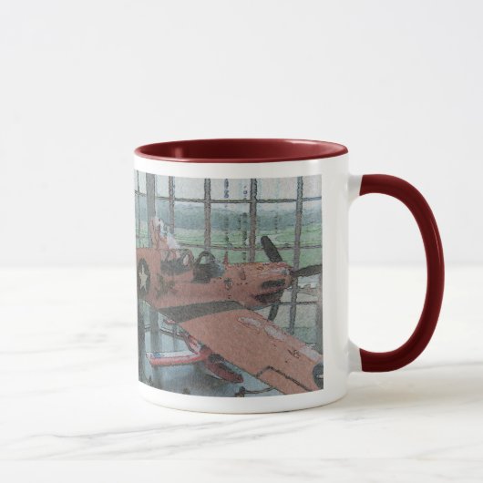 Mug J'aime des avions (Droite)