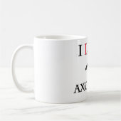 Mug J'aime des Axolotls (Gauche)