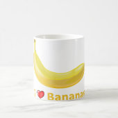 Mug J'aime des bananes (Centre)