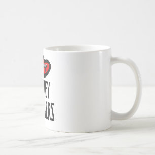 Mug J'aime des blaireaux de miel
