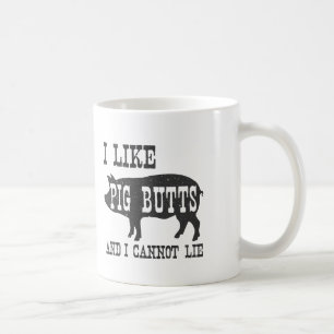 MUG J'AIME DES BOUTS DE PORC ET JE NE PEUX PAS ME