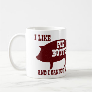 Mug J'aime des bouts de porc et je ne peux pas me