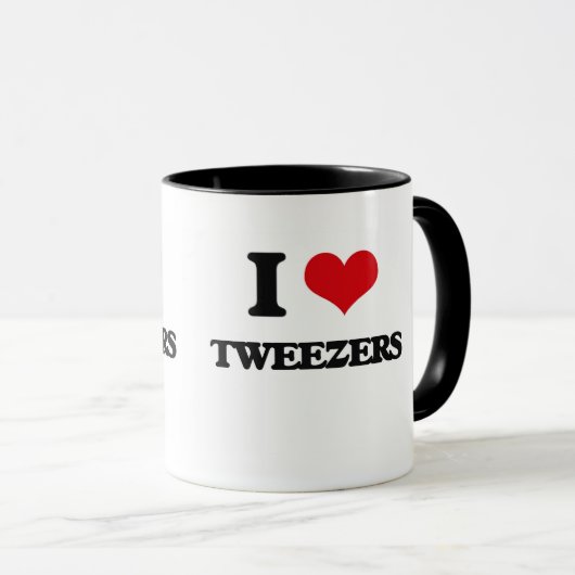 Mug J'aime des brucelles (Devant droit)