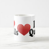 Mug J'aime des cailles (Centre)