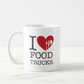 Mug J'AIME des camions de nourriture (Gauche)