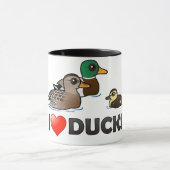Mug J'aime des canards (Centre)