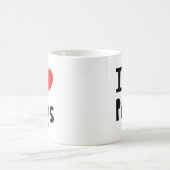 Mug J'aime des carlins (Centre)