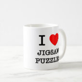 Mug J'aime des casse-têtes (Devant droit)