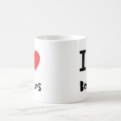 Mug J'aime des castors (Centre)