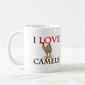 Mug J'aime des chameaux (Gauche)
