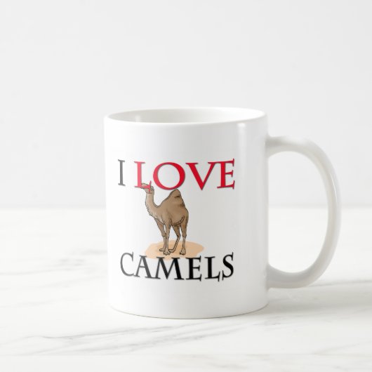 Mug J'aime des chameaux (Droite)