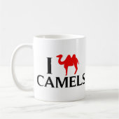 Mug J'aime des chameaux (Gauche)