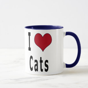 Mug J'aime des chats