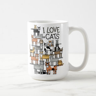 Mug J'aime des chats