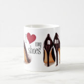 Mug J'aime des chaussures (Centre)