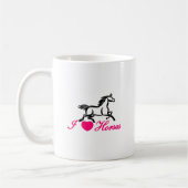 Mug J'aime des chevaux (Gauche)